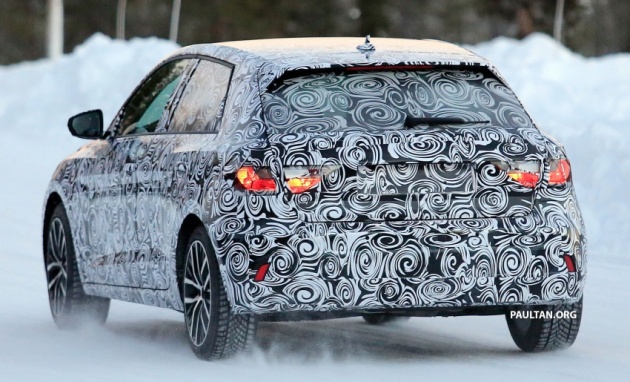 SPYSHOT: Audi A1 generasi seterusnya sedang diuji