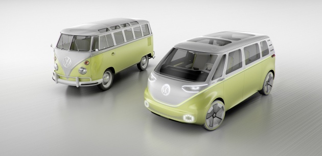 Volkswagen I.D Buzz Concept – jelmaan semula ‘Kombi Van’ dengan janakuasa elektrik sepenuhnya