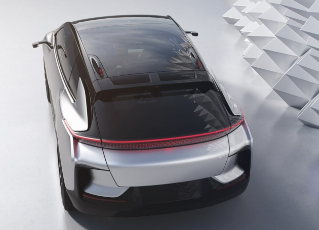 Faraday Future FF 91 EV – 1,050 hp, 0-96 km/h in 2.39 secs, 700 km range, facial recognition entry, 3D lidar