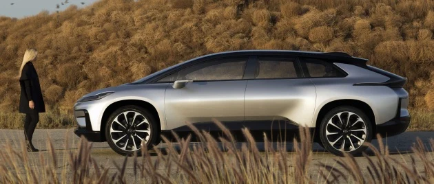 Faraday Future FF 91 EV – 1,050 hp, 0-96 km/h in 2.39 secs, 700 km range, facial recognition entry, 3D lidar