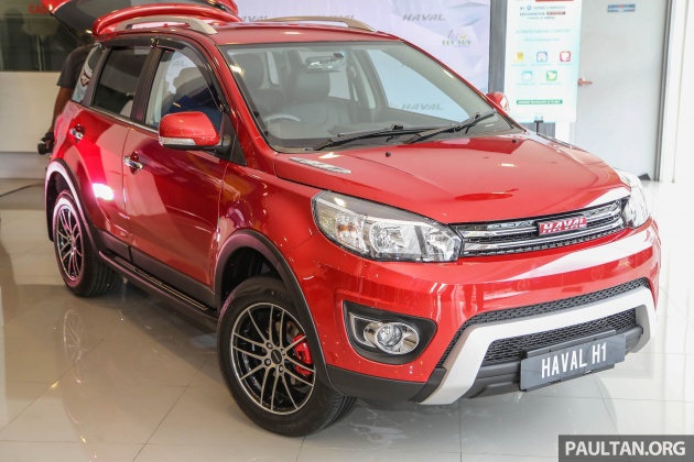 Haval M4 kini dikenali sebagai H1 – hanya 6AMT, ECS  untuk semua varian, harga bermula RM60k