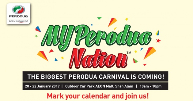 Karnival MYPerodua Nation – peluang menangi Axia