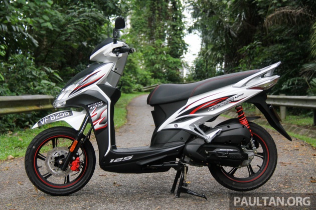 TUNGGANG UJI: Modenas Karisma 125 – ada banyak kelengkapan yang dapat memudahkan pengguna