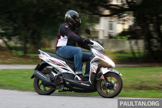 TUNGGANG UJI: Modenas Karisma 125 – ada banyak kelengkapan yang dapat memudahkan pengguna