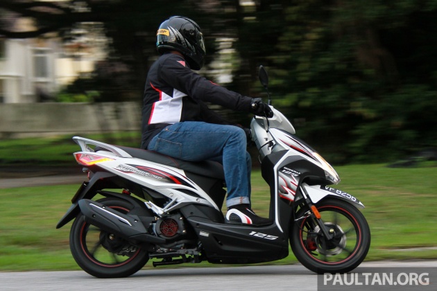 TUNGGANG UJI: Modenas Karisma 125 – ada banyak kelengkapan yang dapat memudahkan pengguna