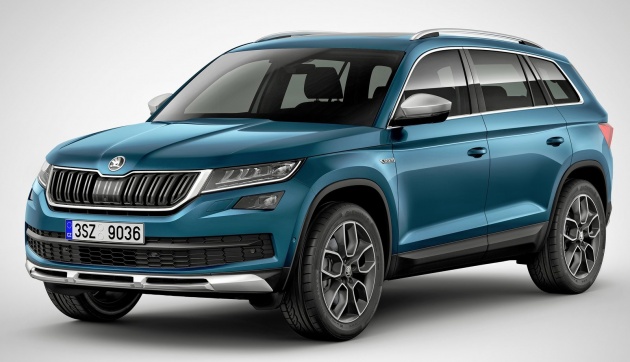 Skoda Kodiaq Scout – 7-seat SUV gets a rugged outfit