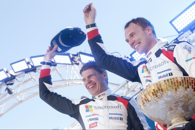 Toyota’s Latvala wins Rally Sweden, takes WRC lead