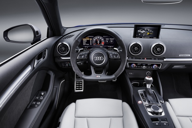 Audi RS3 Sportback – 400 hp 2.5L TFSI five-cylinder