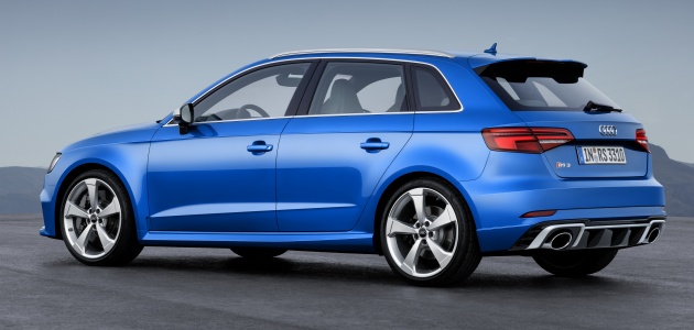 Audi RS3 Sportback – 400 hp 2.5L TFSI five-cylinder