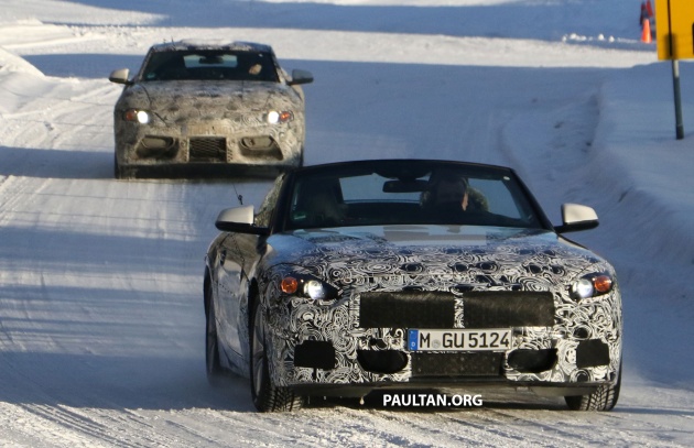 SPYSHOTS: BMW Z5 does winter trials with Supra twin