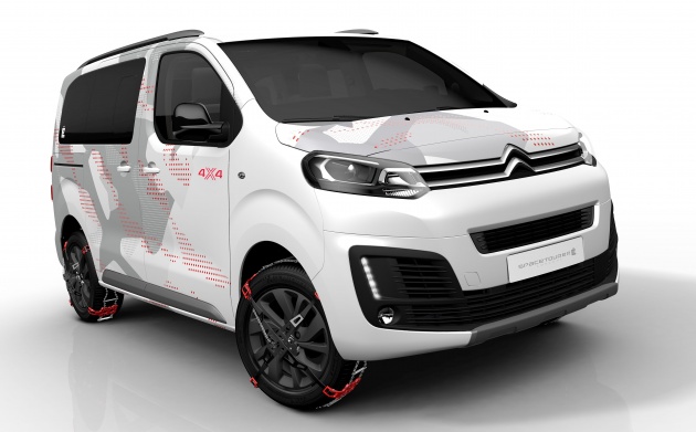 Citroen SpaceTourer 4×4 E Concept bound for Geneva