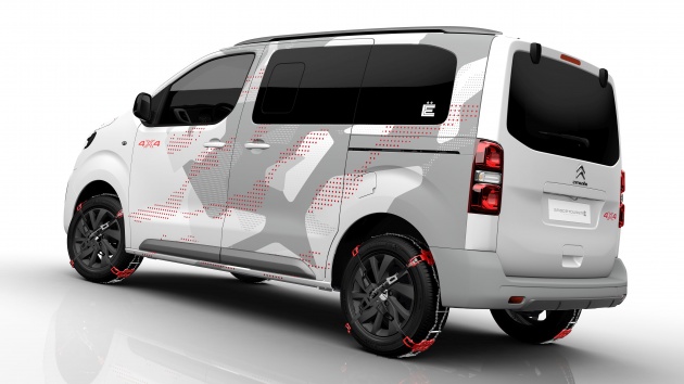 Citroen SpaceTourer 4×4 E Concept bound for Geneva