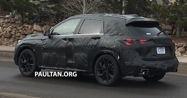SPYSHOTS: Next-gen Infiniti QX50 spotted testing