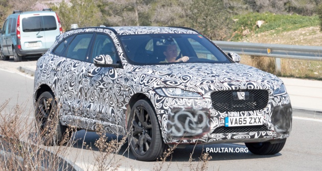 SPYSHOTS: Jaguar F-Pace SVR spotted road testing