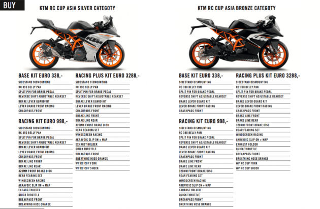 KTM RC Cup Asia buka peluang orang awam berlumba