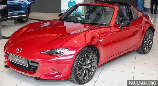 Mazda MX-5 RF launched in Malaysia – folding hardtop, manual and auto transmissions, from RM243k