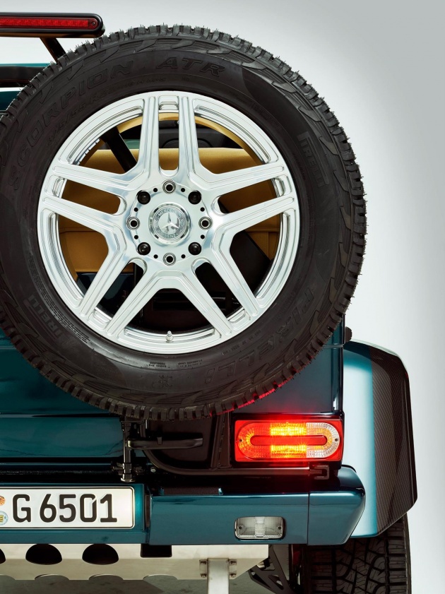 Mercedes-Benz G65 AMG 4×4² V12 Convertible teased
