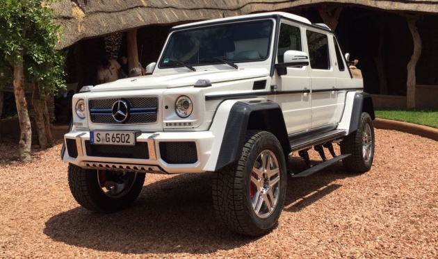 Mercedes-Maybach G650 Landaulet unofficially debuts