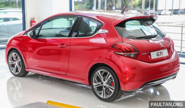 Peugeot 208 GTi 2017 kini di pasaran M’sia – RM144k