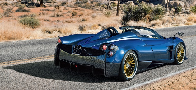 Pagani Huayra Roadster debuts with 764 hp, 1,000 Nm