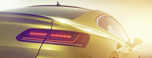 Volkswagen Arteon teased again before Geneva debut