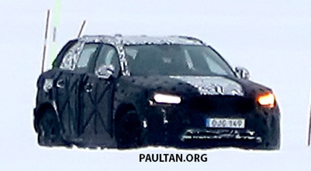 SPYSHOT: Volvo XC40 diuji dengan kerangka produksi