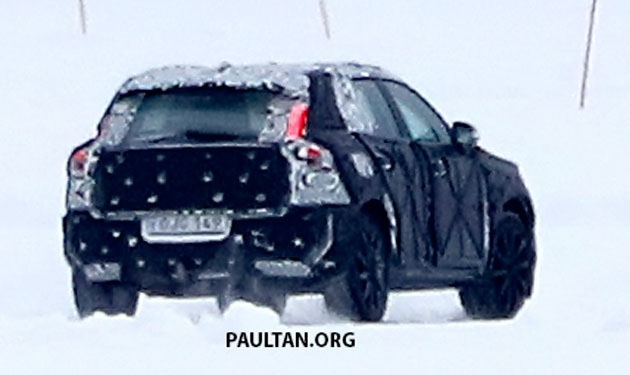 SPYSHOT: Volvo XC40 diuji dengan kerangka produksi