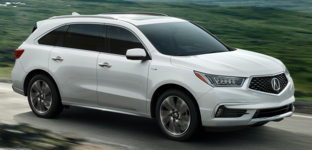 Acura MDX Sport Hybrid – full details of 321 hp SUV