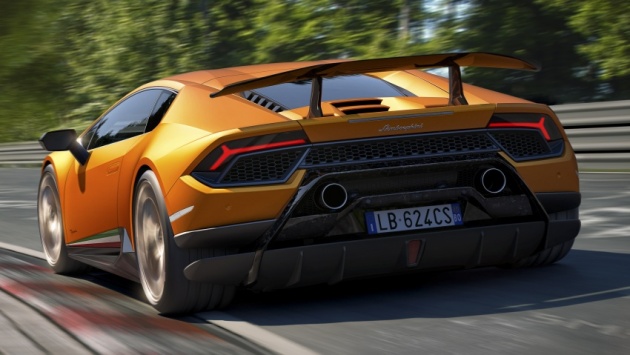 Lamborghini Huracan Performante – kemampuan dipertingkat, 640 hp, 600 Nm, sistem aerodinamik aktif