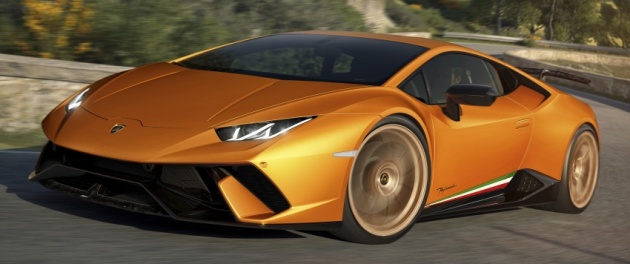 Lamborghini Huracan Performante – kemampuan dipertingkat, 640 hp, 600 Nm, sistem aerodinamik aktif