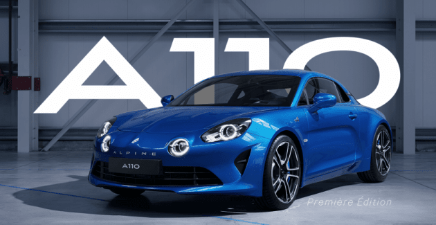 Alpine A110 – kuasa 252 PS, saingan Porsche Cayman