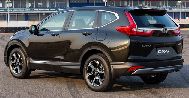 SPIED: 2017 Honda CR-V caught testing in Malaysia