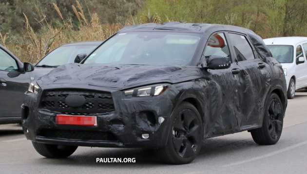 SPYSHOTS: Next-gen Infiniti QX50 spotted once more