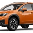 2018 Subaru XV – new looks, better dynamics, safety