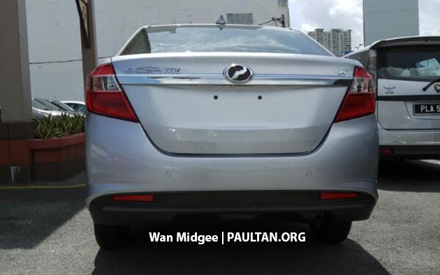 SPYSHOT: Perodua Bezza dengan sikit pembaharuan
