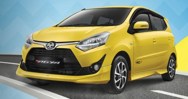 Toyota Agya dan Daihatsu Ayla 2017 facelift diperkenal untuk pasaran Indonesia – enjin 1.2L 3NR-FE baharu
