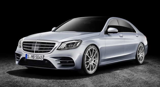 W222 Mercedes-Benz S-Class facelift debuts – new engines, enhanced styling, additional technologies