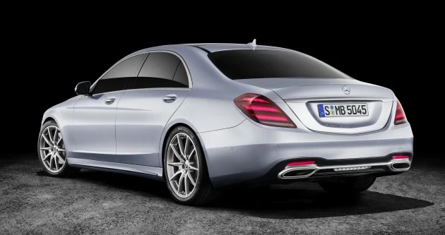 W222 Mercedes-Benz S-Class facelift debuts – new engines, enhanced styling, additional technologies