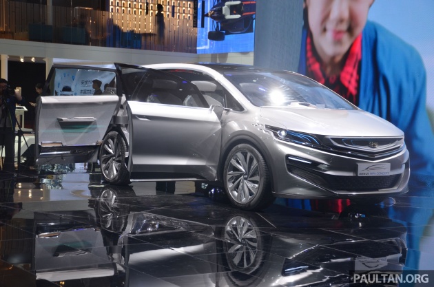 GALERI: Geely MPV Concept di Auto Shanghai 2017