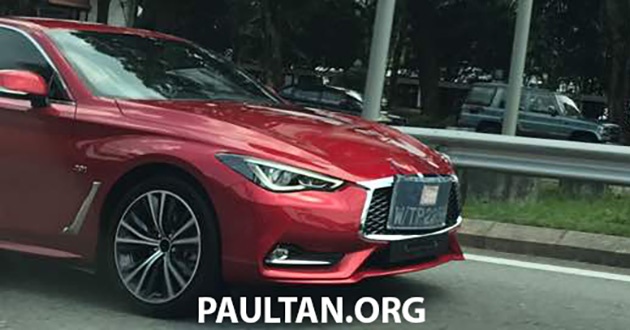 Infiniti Q60 ditemui di M’sia – dilancar tidak lama lagi?