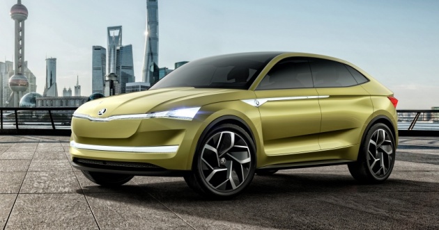 Skoda Vision E Concept didedah – jarak gerak 500 km