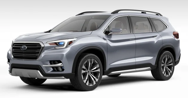 Subaru Ascent seven-seat SUV teased, debuts Nov 28