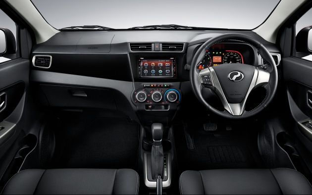 Perodua Bezza updated new rear bumper, chrome interior trim, leather upholstery – no change in price