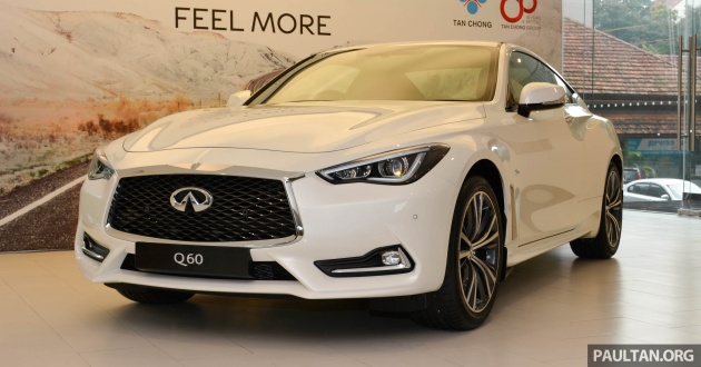Infiniti Q60 dilancarkan di Malaysia – harga RM308,800