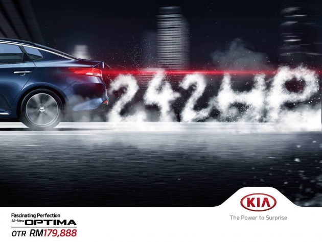 Kia Optima GT Malaysian price – RM180k for 242 hp!