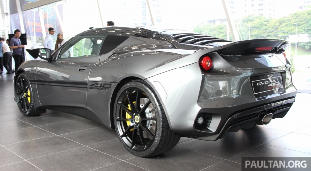 Lotus Evora Sport 410 launched in Malaysia, fr RM641k