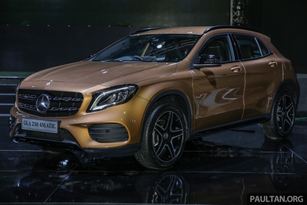 Mercedes-Benz GLA 200, GLA 250 4Matic facelift turut dilancarkan untuk Malaysia – Harga dari RM240k