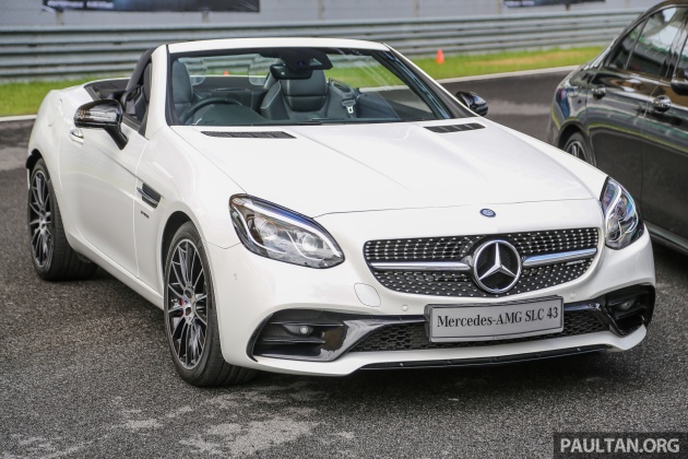 Mercedes-AMG SLC 43 tiba di Malaysia, harga RM571k