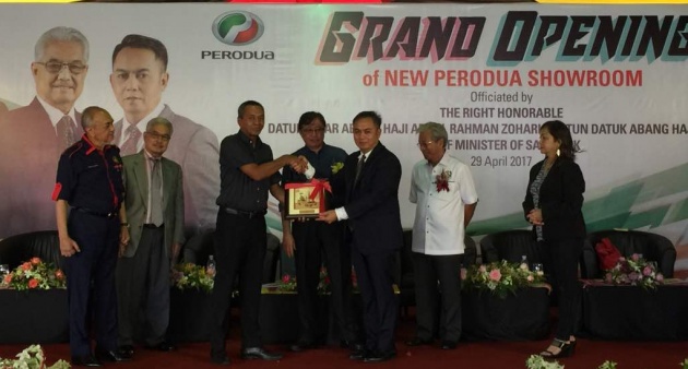 Perodua buka bilik pameran di Kota Semarahan