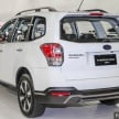 Subaru Forester 2.0i-S launched in M’sia – RM133,818